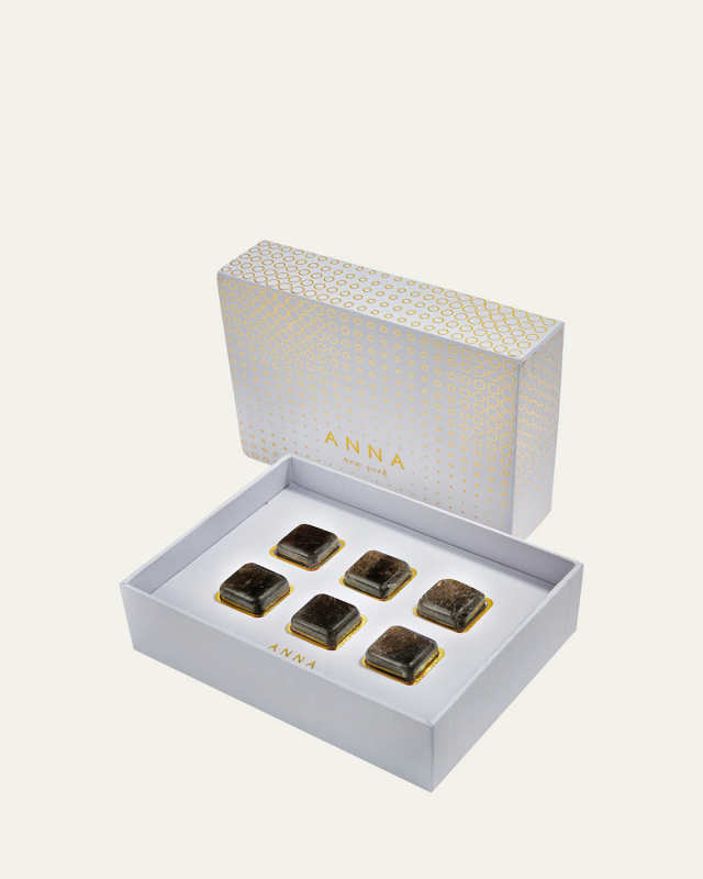 Vida Smokey Quartz Whisky Cubes, Set of 6